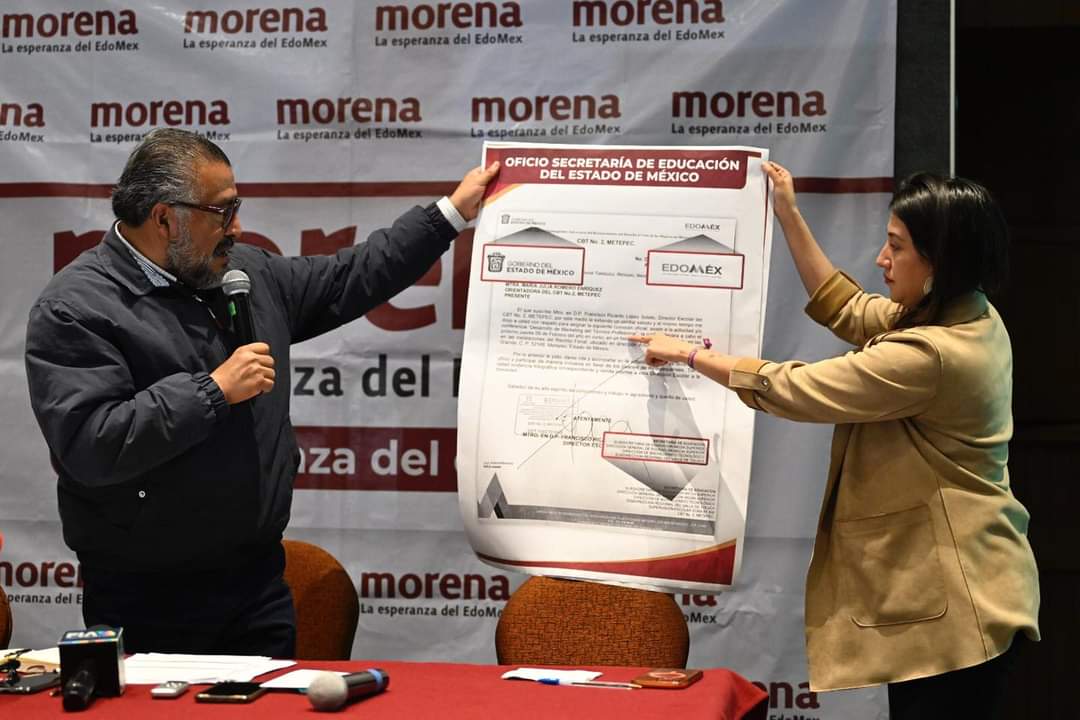 Horacio Duarte pide a Alfredo del Mazo sacar las manos de la elección