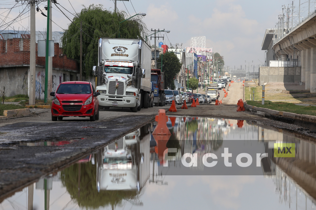 Paradas las obras en Las Torres, reclaman vecinos de Toluca
