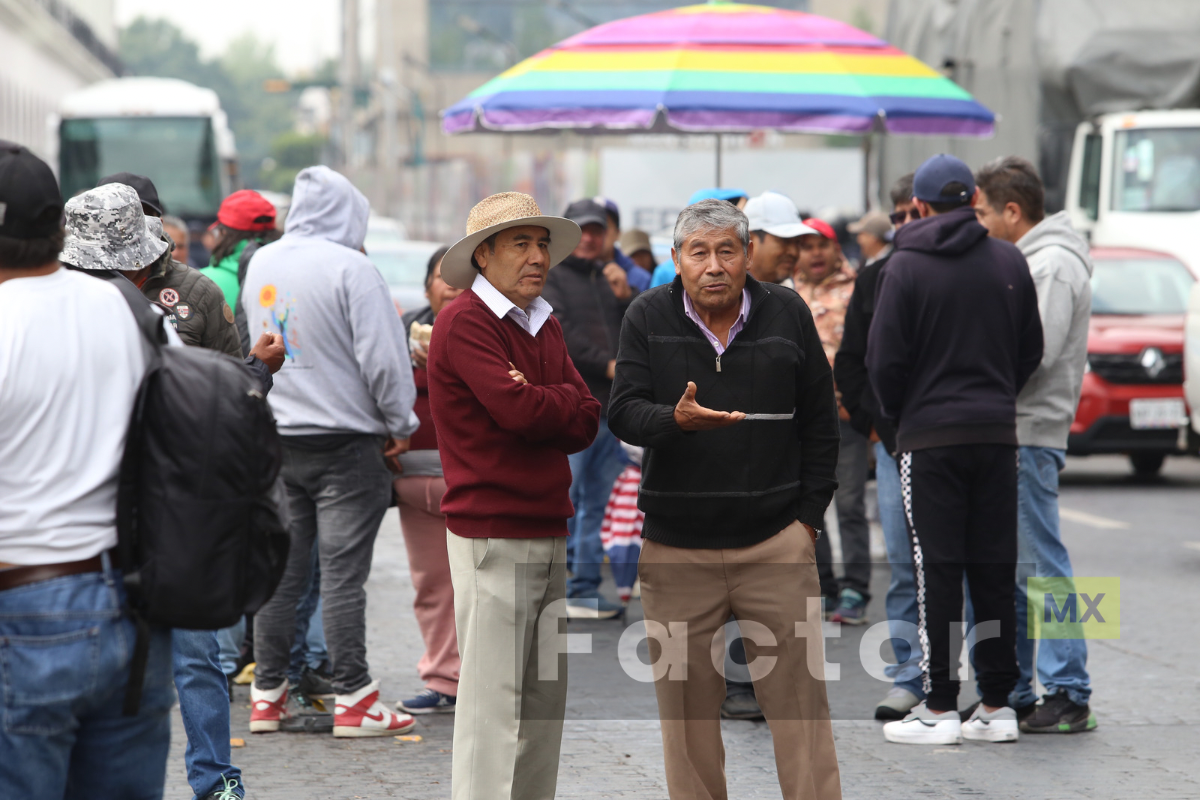 Vecinos de Tultepec exigen la preliberación de un ejidatario.