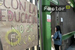 Manifestación en la Escuela de Bellas Artes de Toluca 