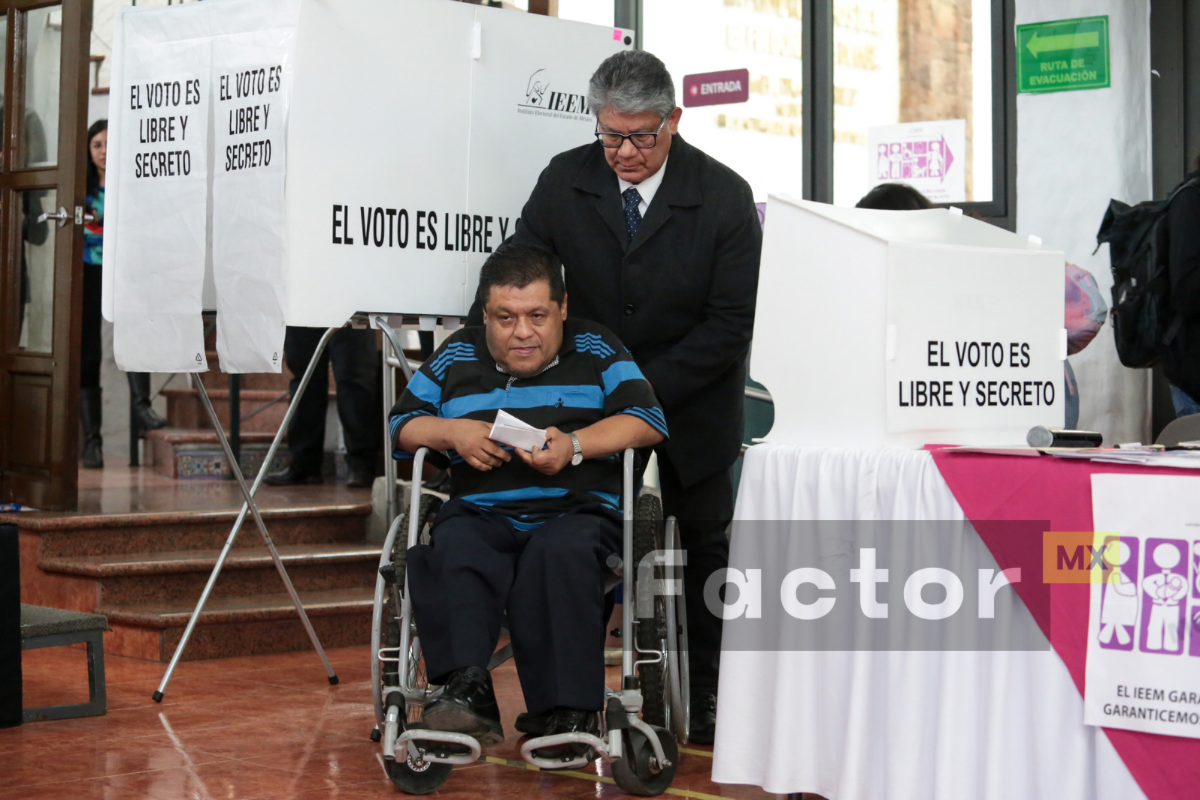 Elecciones Edomex | Listos protocolos para personas con discapacidad