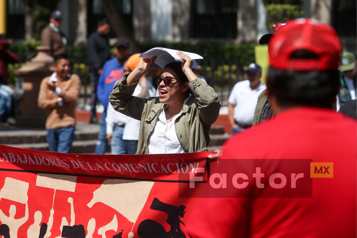 Marcha de la Asamblea Tenemos que Hablar en Toluca