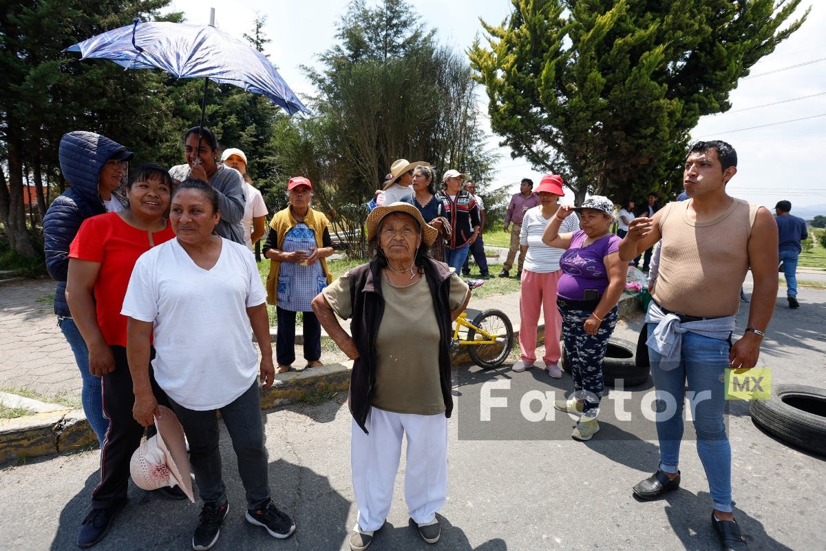 Otzolotepec sin agua; vecinos protestan