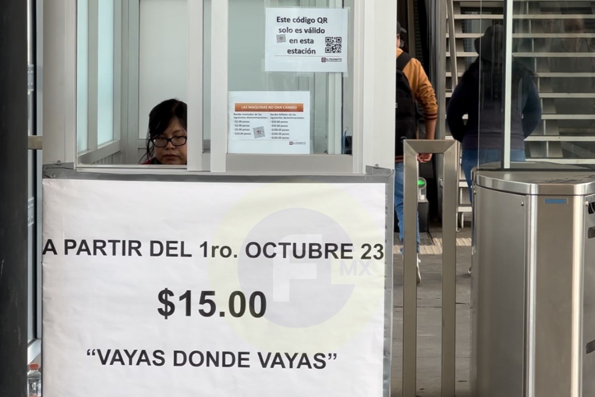Tren interurbano México-Toluca tarifa