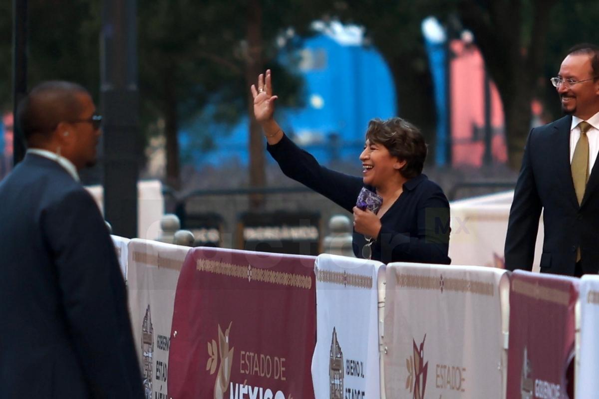 Delfina Gómez rindió protesta como gobernadora; “Un acto histórico”, afirman