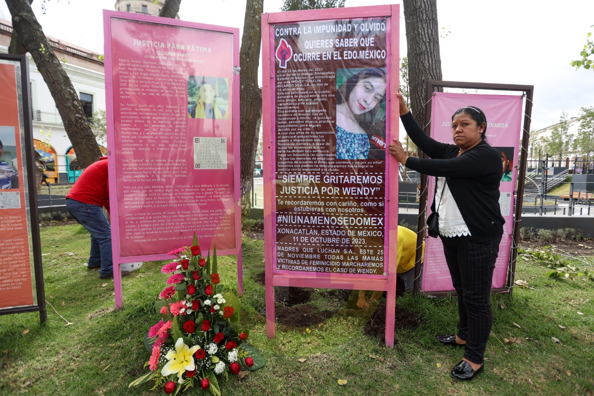 Memorial para Wendy, el rostro de los feminicidios infantiles en Edomex