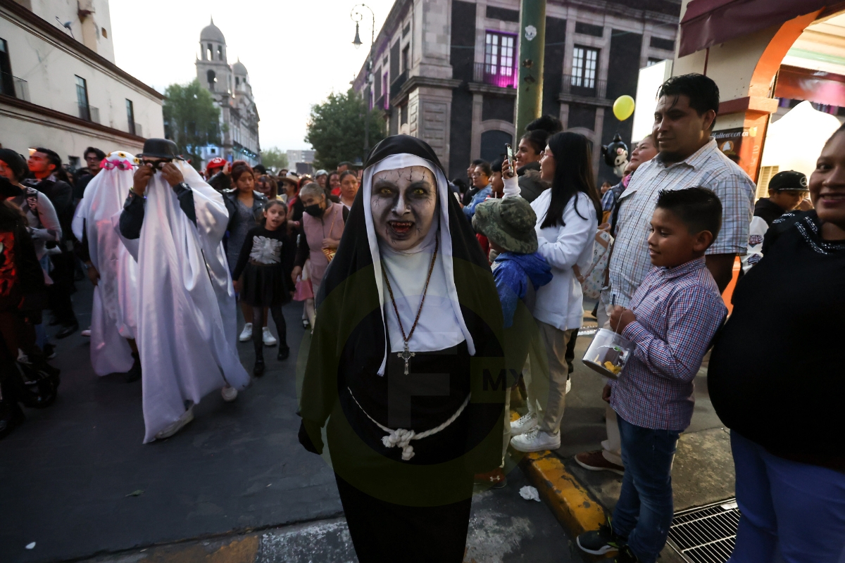 Zombie Walk y Caravana Fúnebre, una noche de terror en Toluca