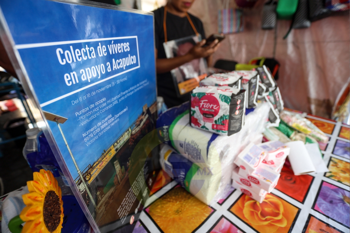 Lanzan colecta de toallas sanitarias para damnificadas de Guerrero