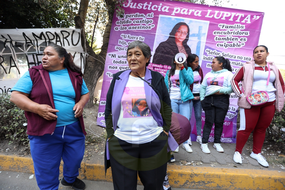 Protestan por amparo otorgado a presunto homicida de Lupita Bastida