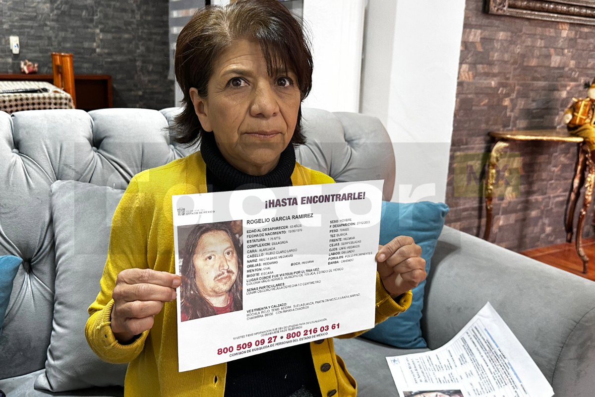 Rogelio tiene 25 días desaparecido en Toluca
