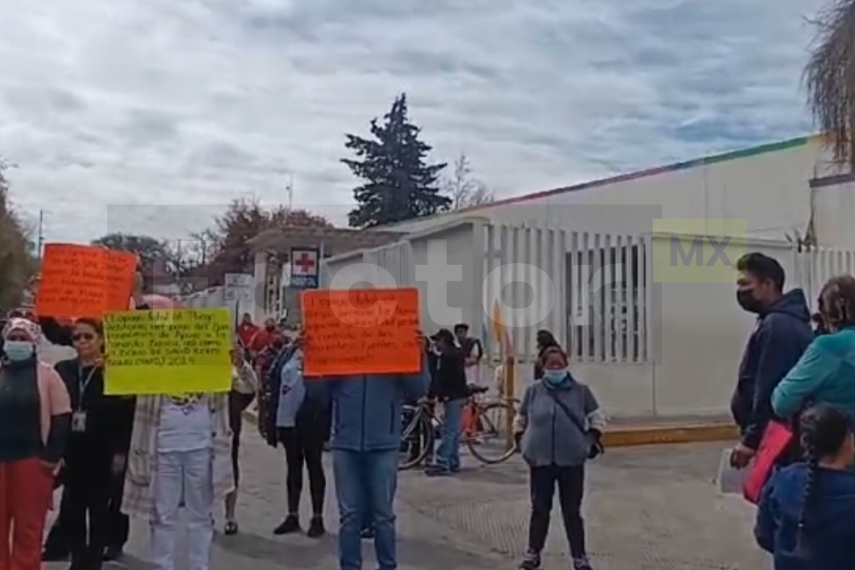 Protesta por falta de insumos en Hospitales del Edomex