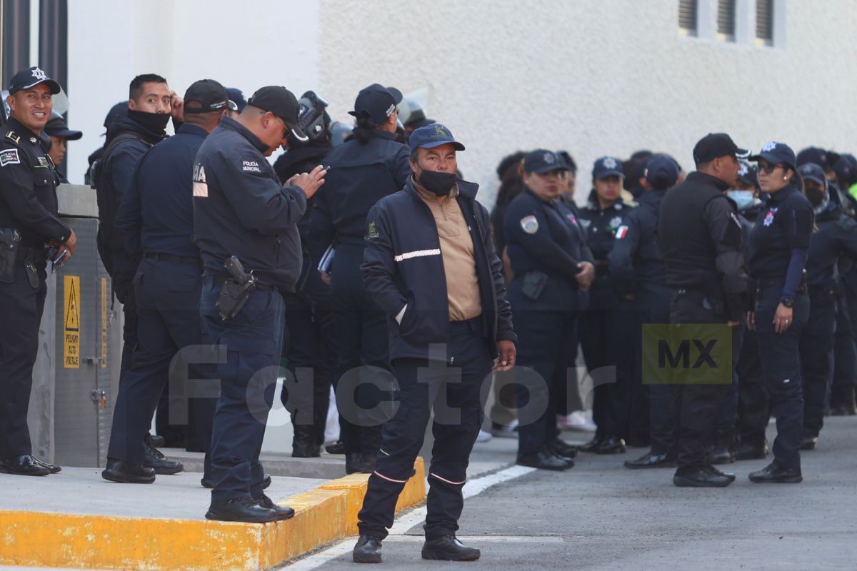 Detienen a 50 personas en el operativo en la Terminal de Toluca