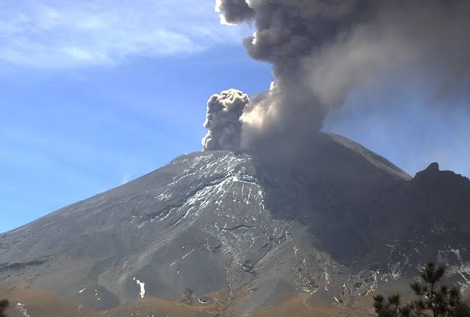 Aumenta actividad del Popocatépetl este martes 27 de febrero
