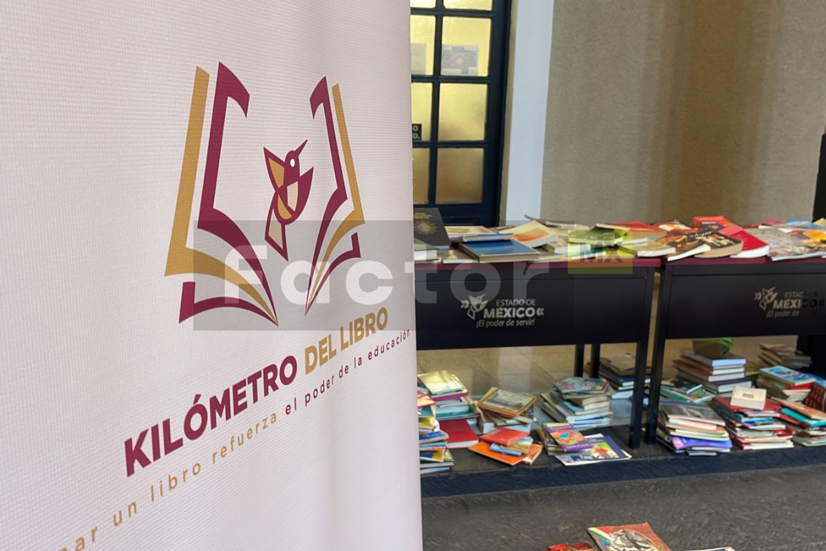 Dona gobierno del Edomex el Kilómetro del Libro a Texcaltitlán 