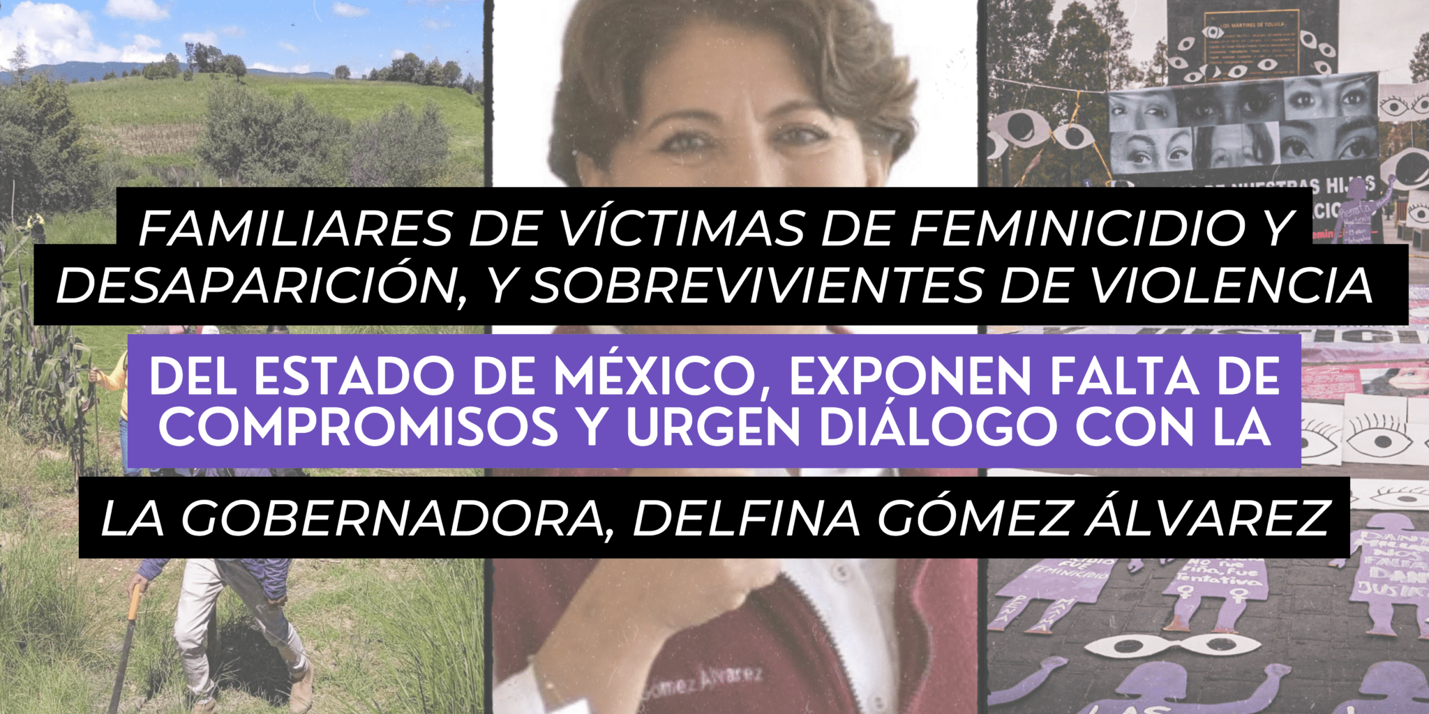 Feminicidio en el Edomex: Exigen audiencia con la gobernadora - FactorMX