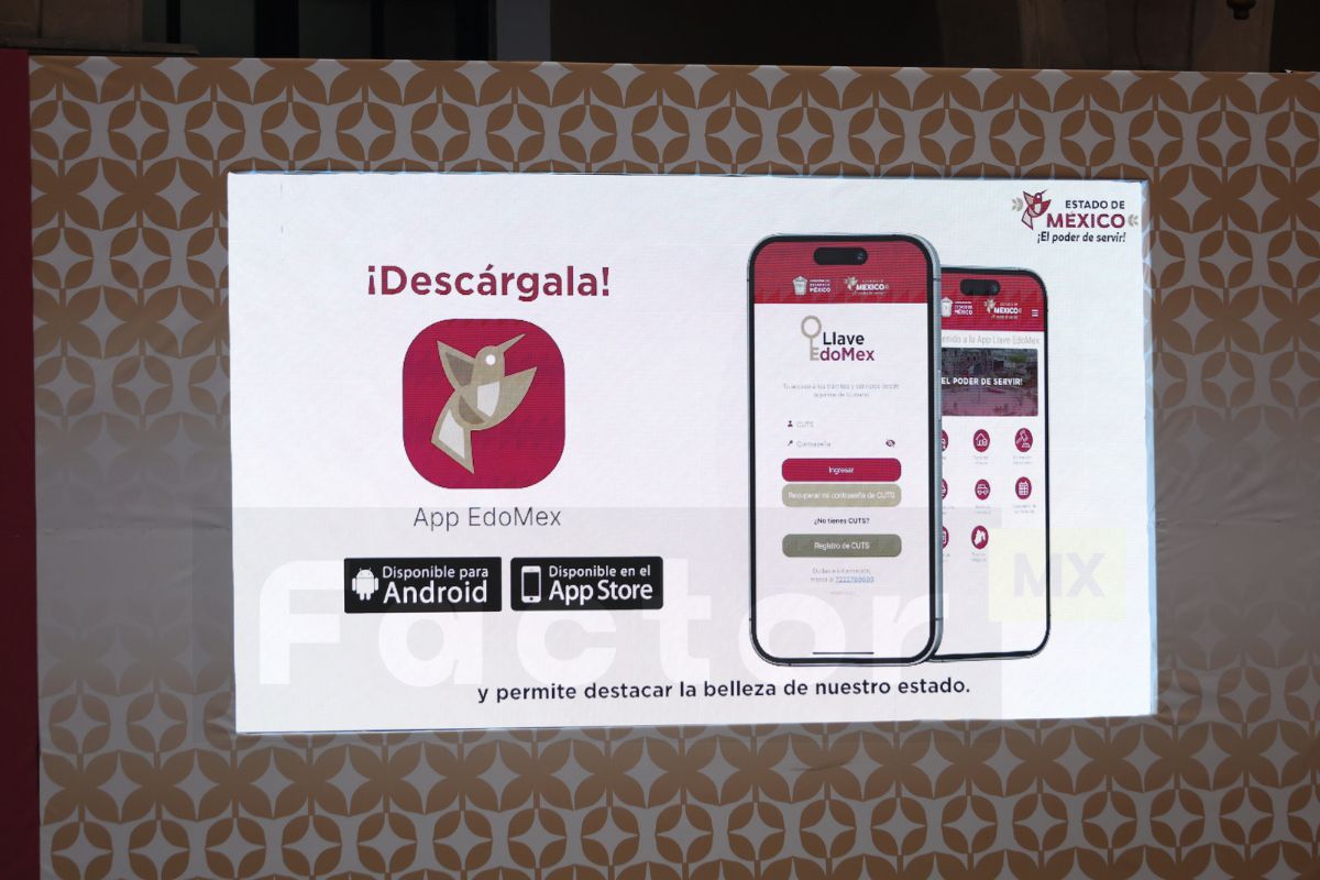 Presentan la nueva app Llave Edomex en Toluca