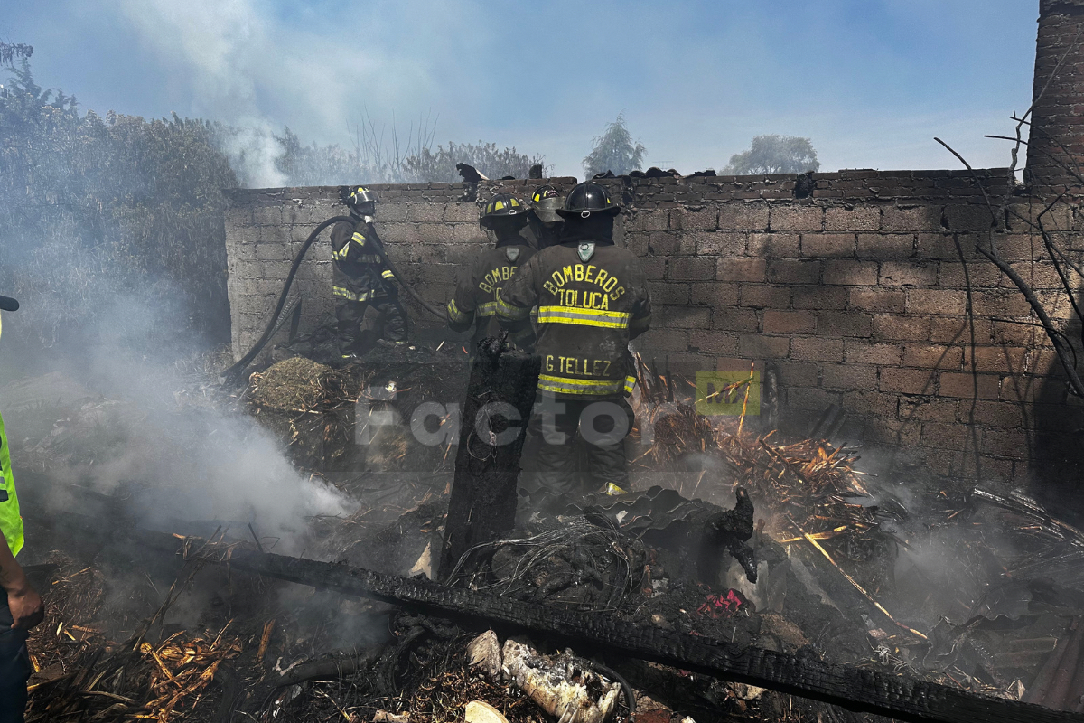Incendios en Toluca dejan saldo de una persona muerta