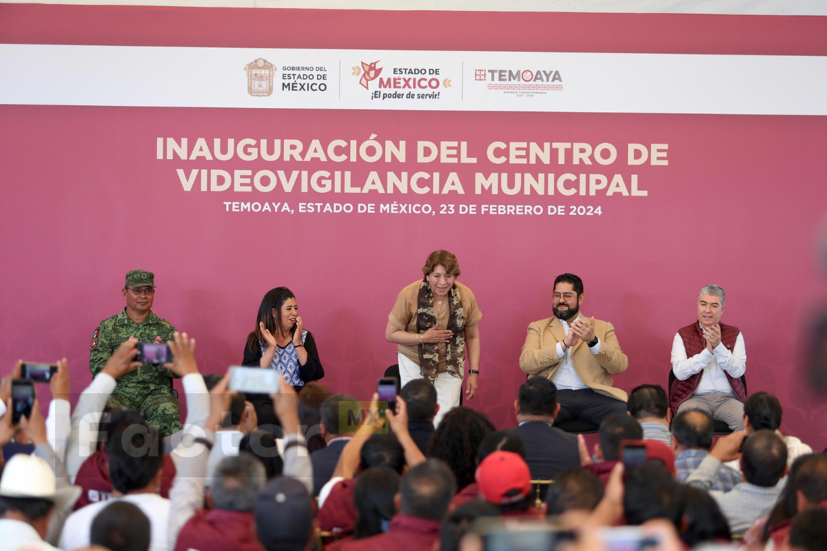 La gobernadora, Delfina Gómez, anunció que buscará mejorar las condiciones laborales de los policías mexiquenses 
