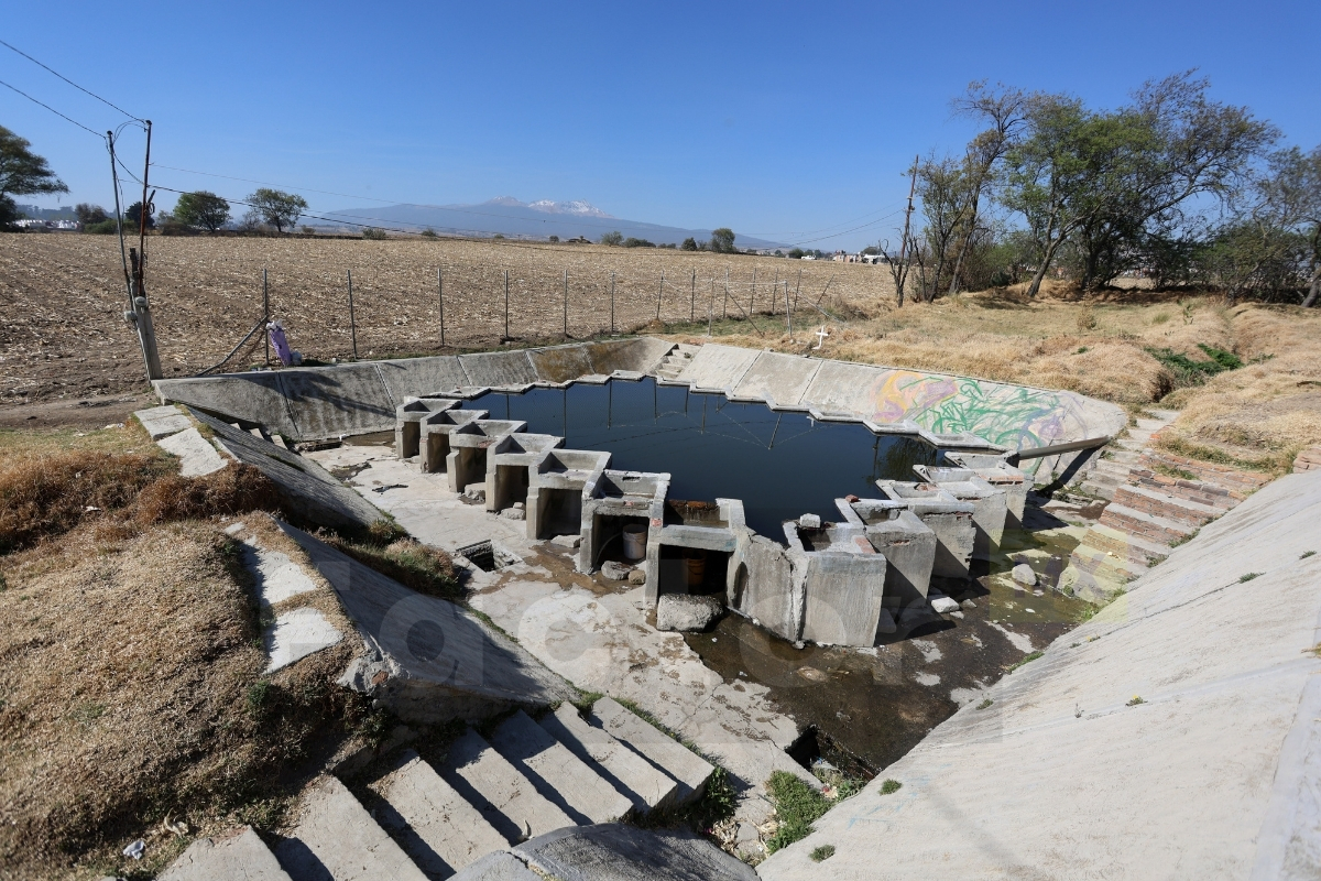 Los lavaderos comunitarios en Metepec son una opción ante la sequía 