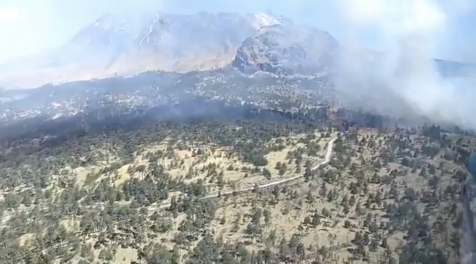Incendio en el Nevado de Toluca