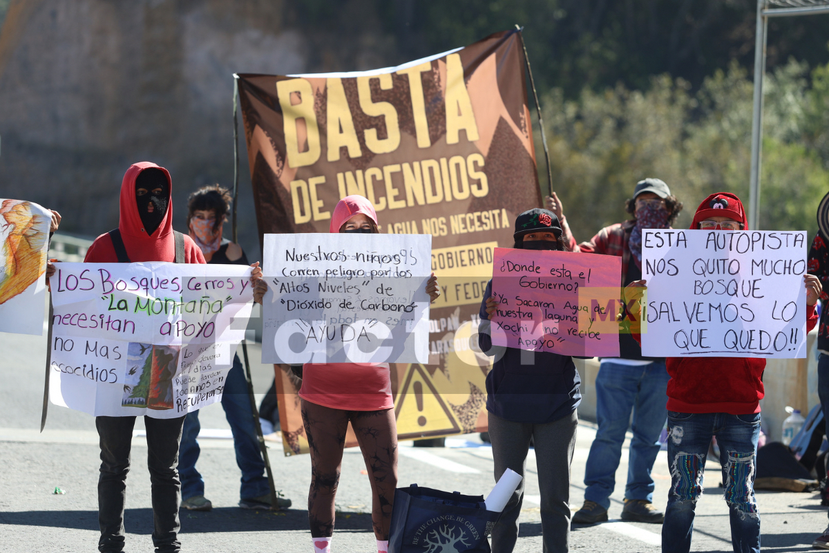 Bloqueo en la autopista Toluca-Naucalpan: ¿qué piden los comuneros?