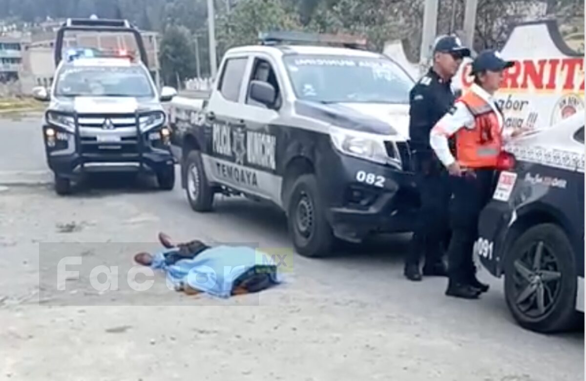 Policías balearon a joven en Temoaya; familiares exigen justicia