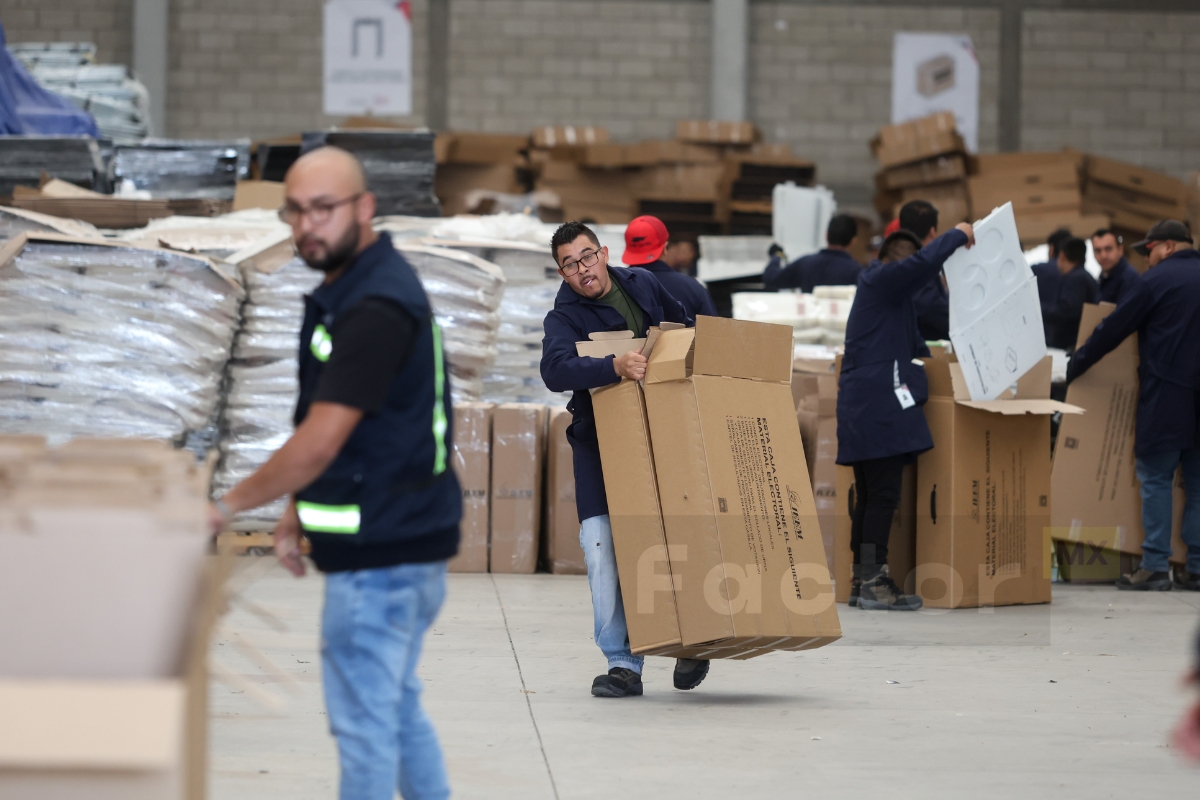 Elecciones 2024: Listo material electoral, la mayoría es reciclado