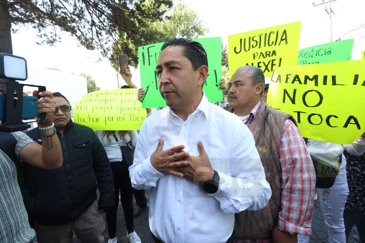 Óscar Ruiz Díaz denuncia ataque directo a su hijo