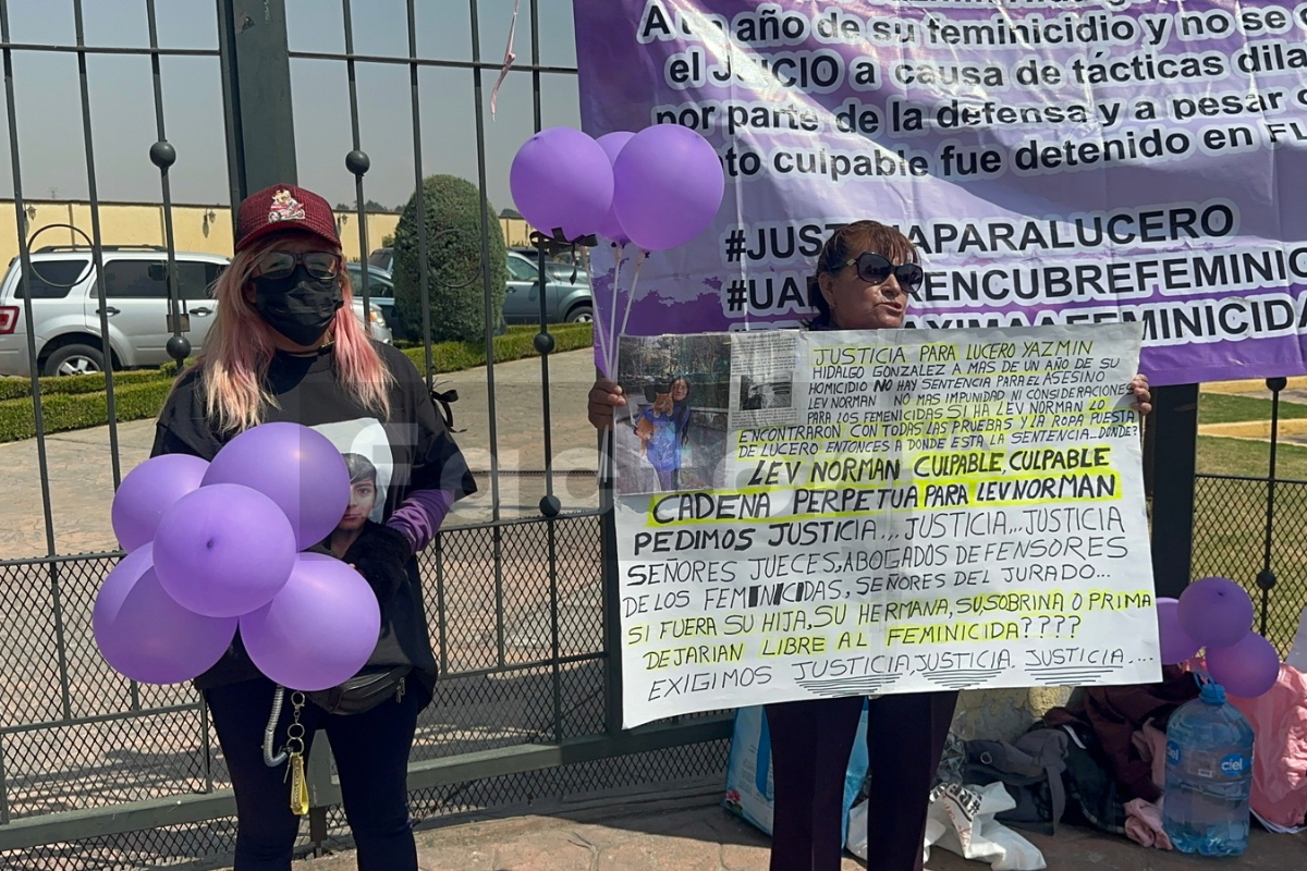 Exigen justicia para Lucero Yazmín 