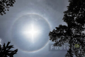 Halo solar en Toluca