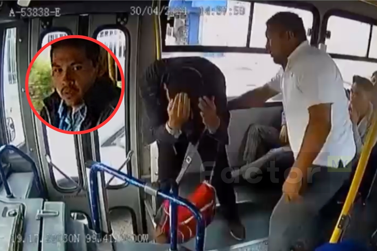 VIDEO | Acoso en transporte público: Chofer defiende a joven víctima