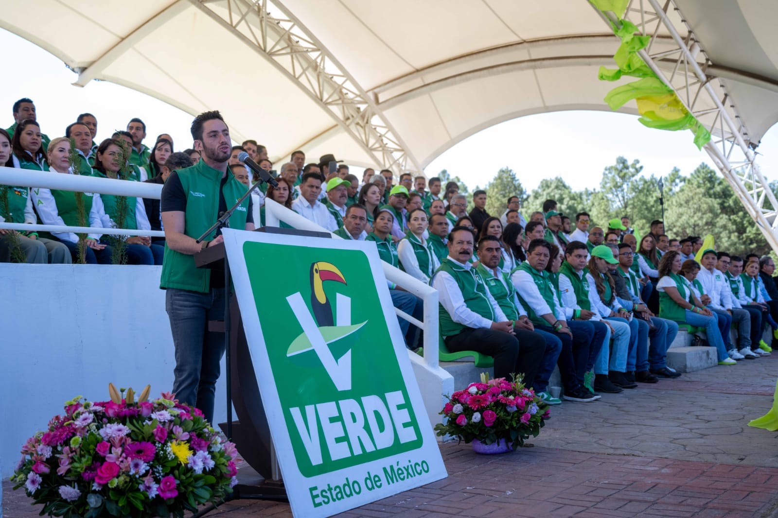 Partido Verde Ecologista, segunda fuerza política en Edomex