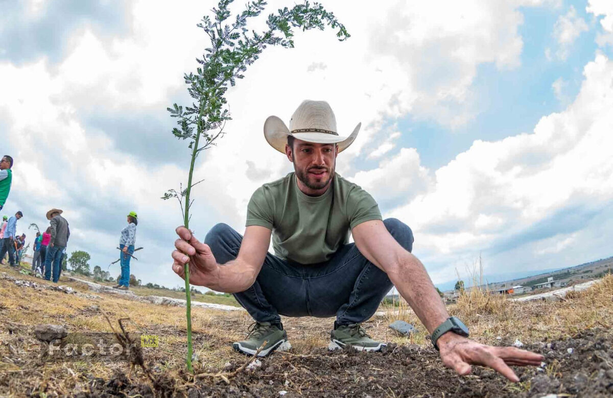 Partido Verde Edomex plantará un árbol por cada voto obtenido