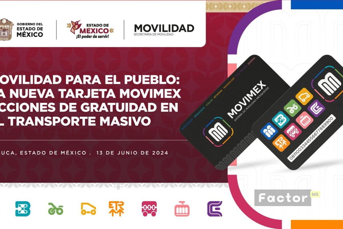 Lanzan la tarjeta MoviMex en Toluca