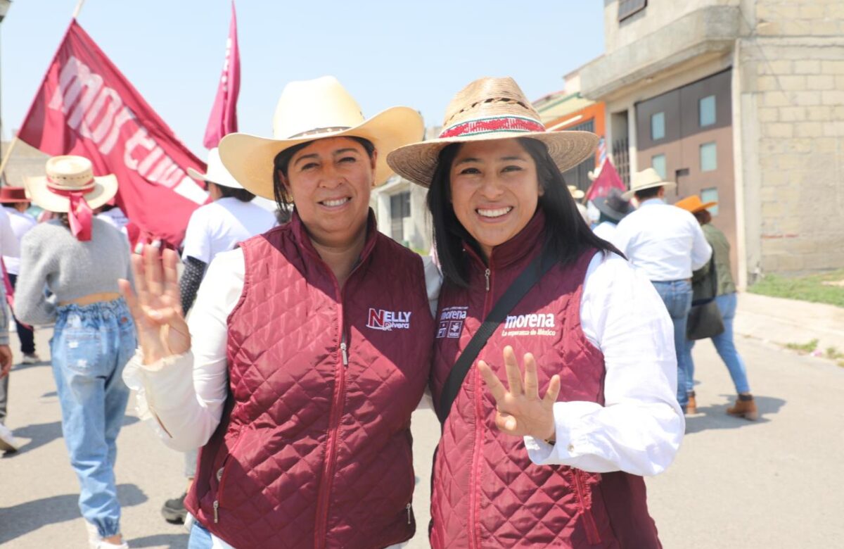 Bere Carrillo, de Morena, se perfila como alcaldesa de Temoaya