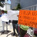 Vecinos protestan por escasez de agua en Toluca