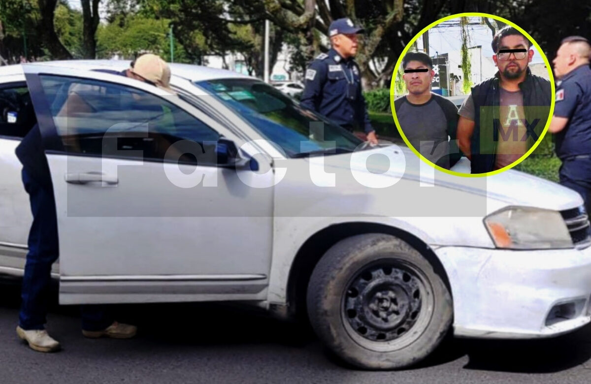 Detienen a dos policías estatales por robo en Toluca