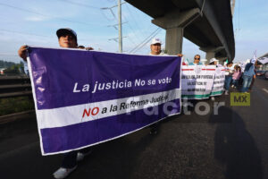 Trabajadores del PJF se suman a la Caravana por la Justicia