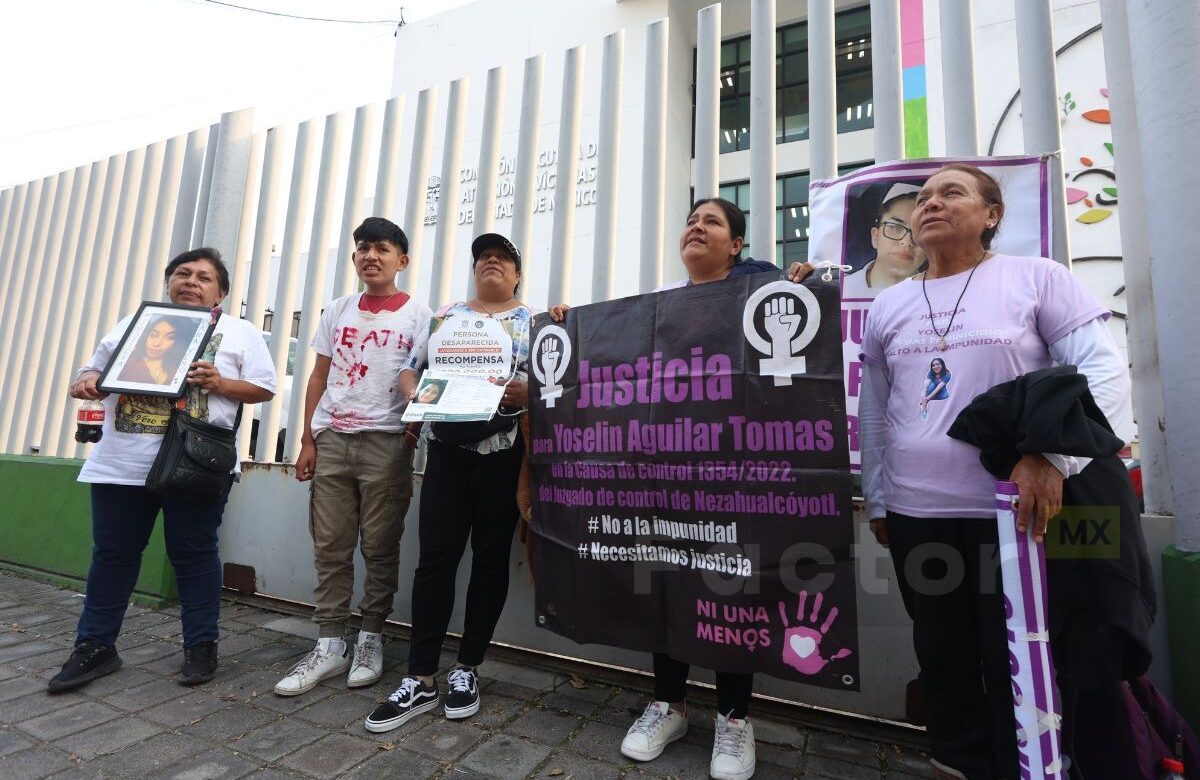 Feminicidio en Edomex: Exigen disculpa pública para familias de víctimas