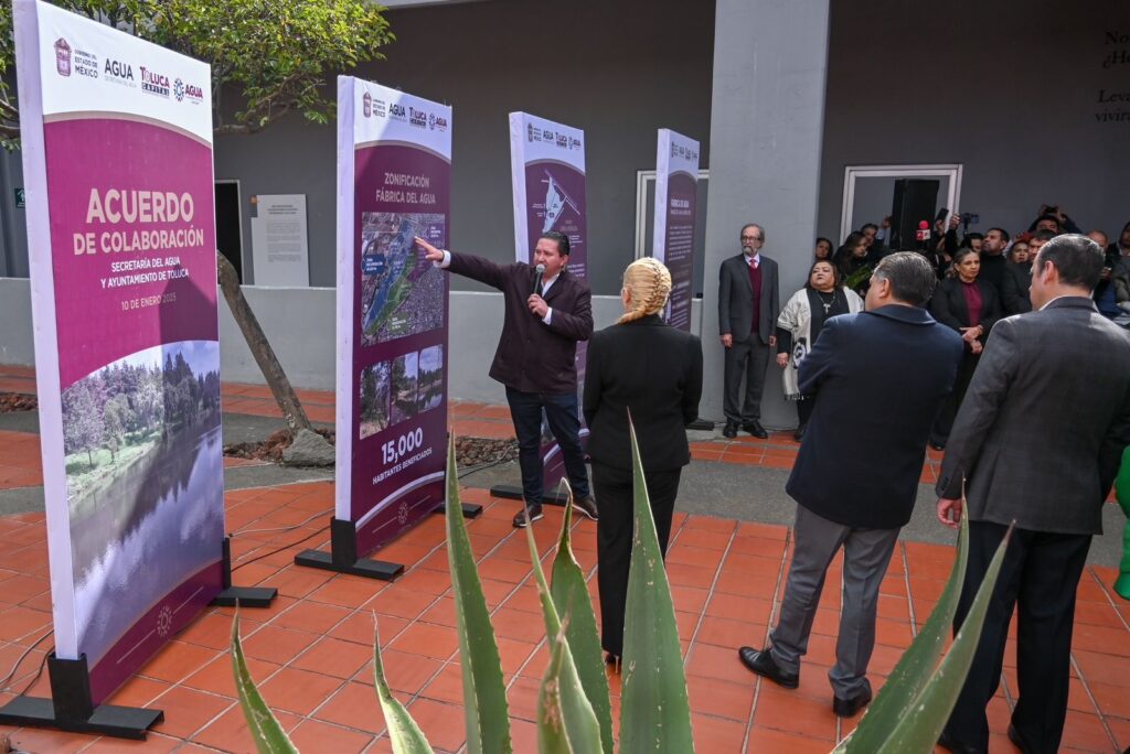 Fábrica del Agua en Toluca: Impulsan proyecto para enfrentar crisis hídrica