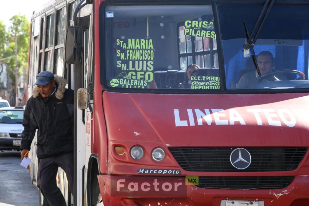 Transportistas del Valle de Toluca analizan aumento en tarifa del transporte público