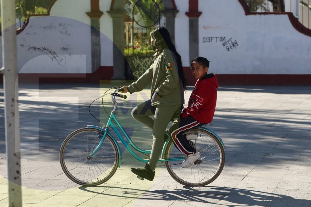 Ciclistas es Toluca norte