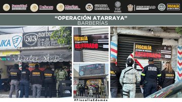 Operativo Atarraya en barberías: denuncian siembra de droga