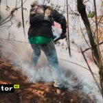 Incendio en Lerma se mantiene activo; vecinos combaten fuego sin apoyo oficial