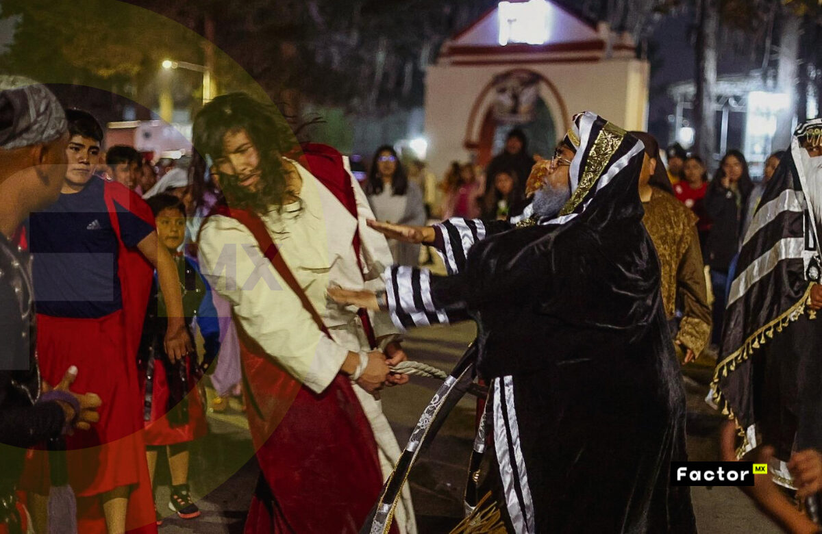 Jueves Santo: La fe en Cristo que arde en Santiago Tlaxomulco