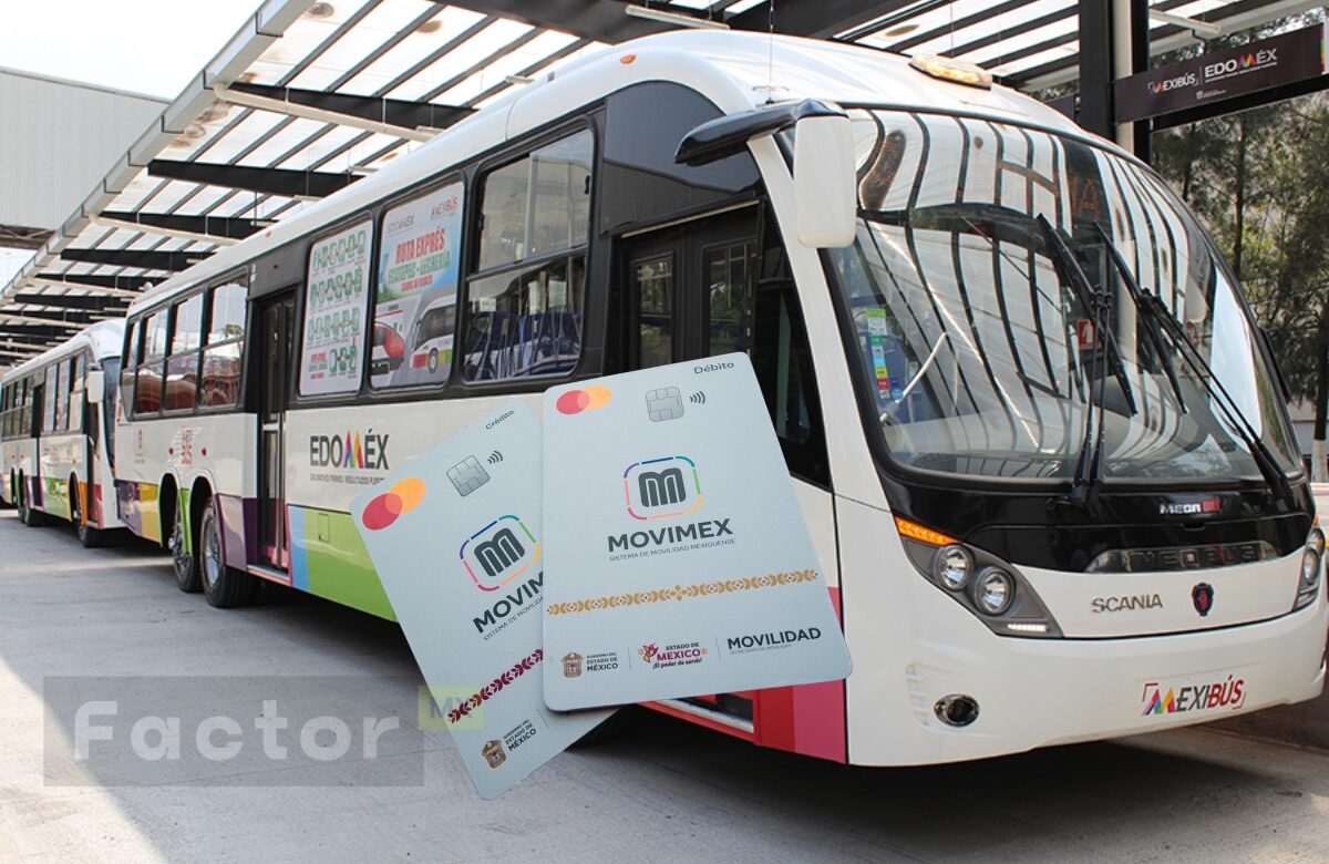 Transporte en Edomex podrá pagarse con tarjetas Movimex y Stori