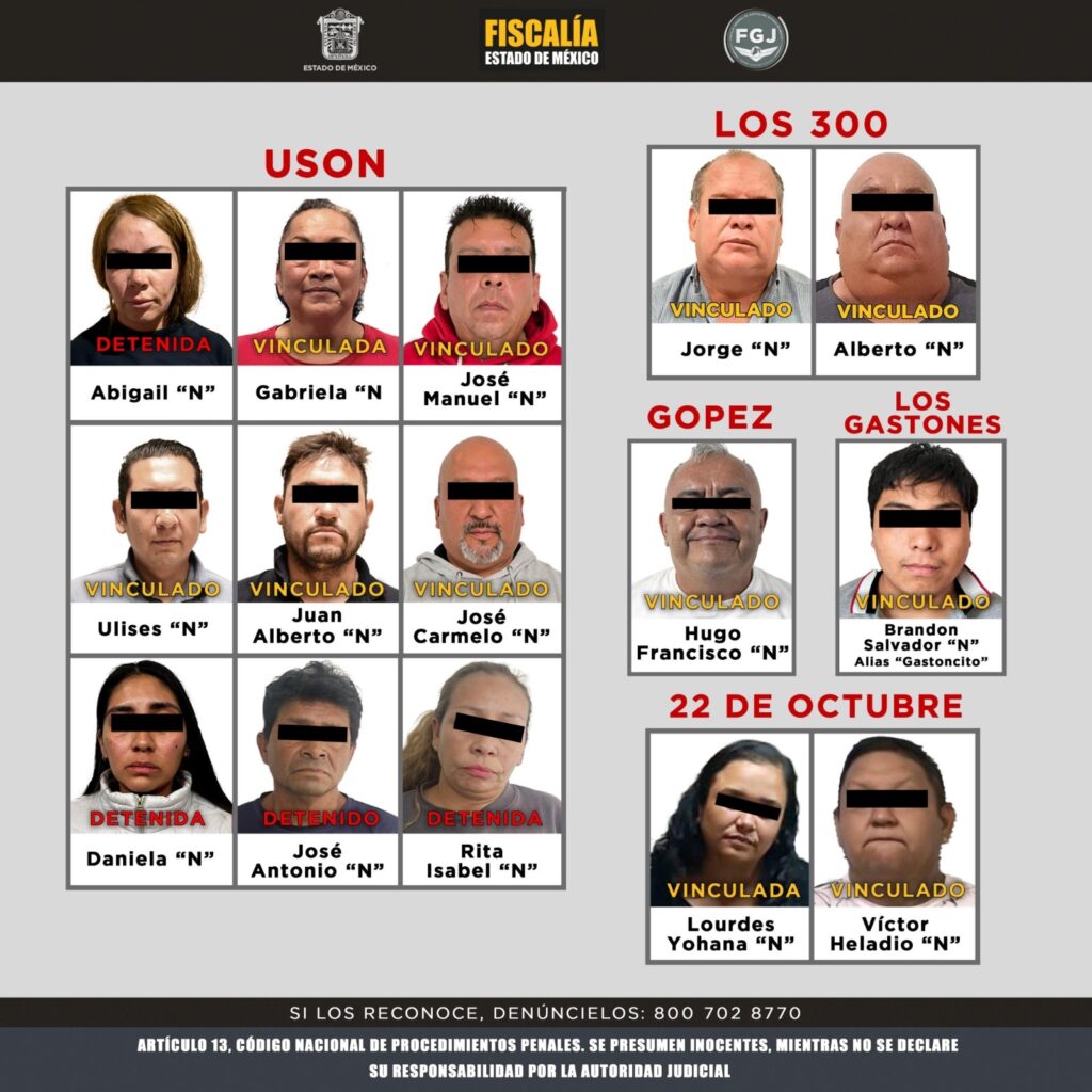 Operativo Restitución expone la red de despojo en Edomex