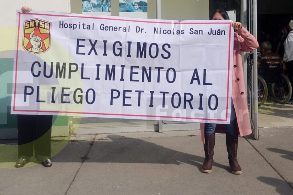 Paro en hospitales del Edomex: 85 unidades suspenden servicios por desabasto