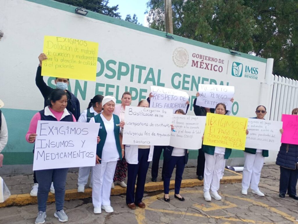 Paro en hospitales del Edomex: 85 unidades suspenden servicios por desabasto
