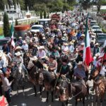 Cabalgata de septiembre reúne a más de mil jinetes en Almoloya de Juárez